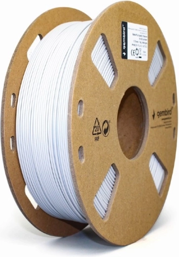 Filament PLA 1,75 mm mat svetlo siv za 3D tiskalnike