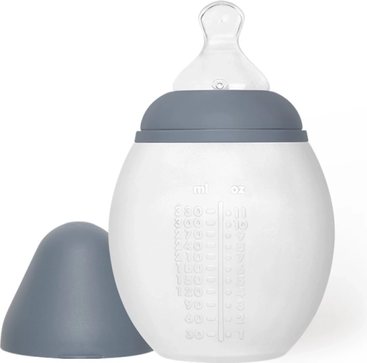 Élhée antikolična otroška steklenička 330 ml blue grey