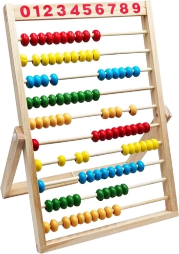 Leseno abakus s stojalom