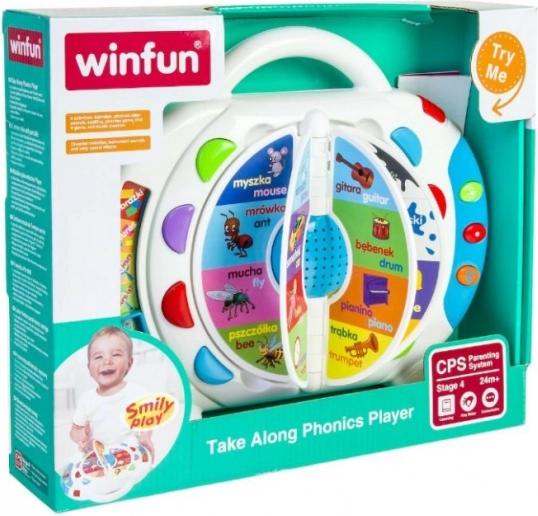 Interaktivna poljsko-angleška knjiga SMILY PLAY