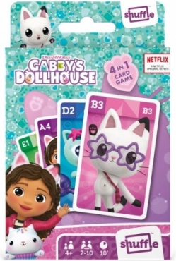 Karte SHUFFLE GABBYJIN MAČJI DOM 4v1