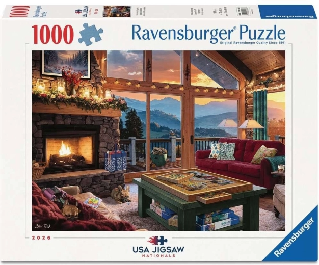 Ravensburger sestavljanka USA Jigsaw Nationals 2026 1000 kosov