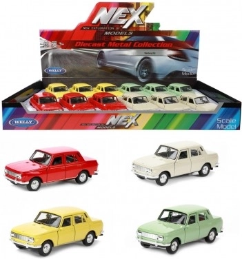Avto Welly Wartburg 353 kovina/plastika 12 cm 4 barve na vzvratno navijanje