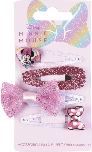 Komplet 4 sponk za lase Minnie - Cerda