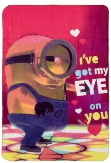Minions fleece blanket