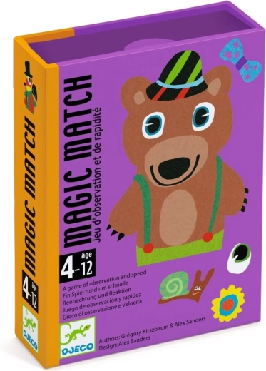 DJECO Magic Match Card Game