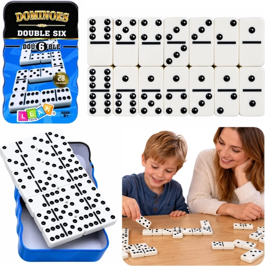 Klasična igra Domino – družinska in logična zabava z 28 ploščicami