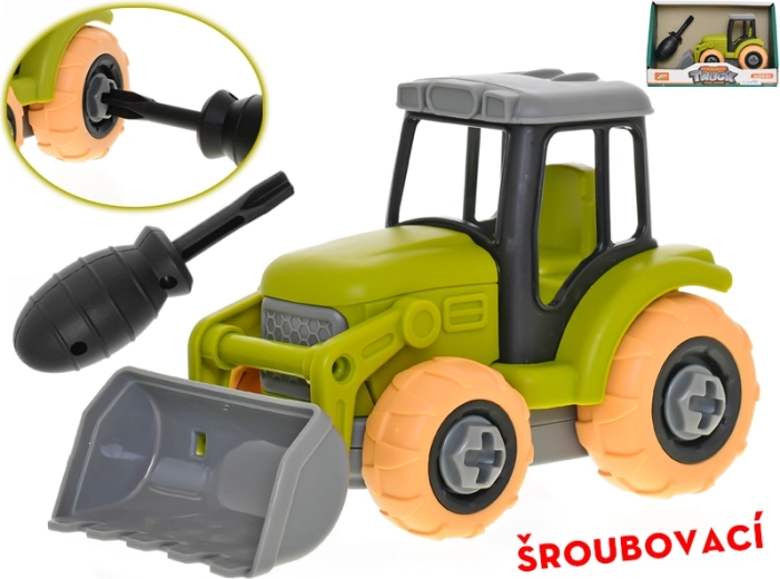 Vijačni traktor 14 cm s prostim tekom