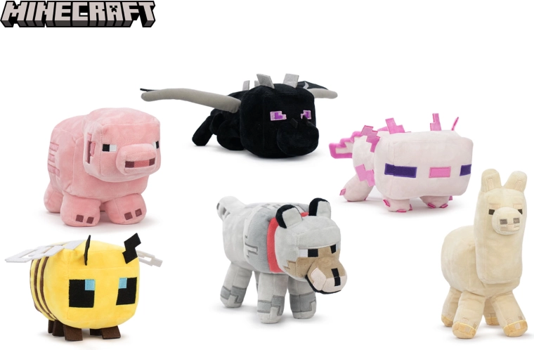 Minecraft plush character 30 cm (mix of 6 variants)