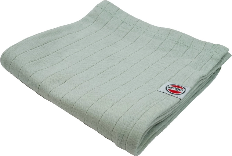 Lodger swaddler Solid Peppermint 70 × 70 cm - 1 kos