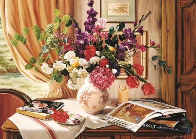 Umetniški kotiček sestavljanka 1000 kosov