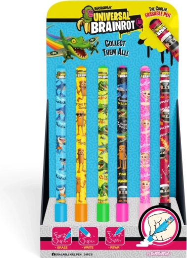 Izbrisljivo pero z motivom Italian Brainrot