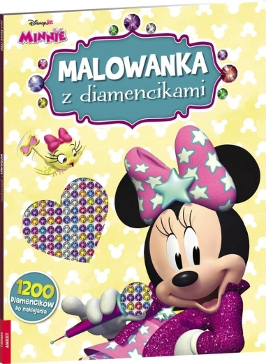 Disney Minnie pobarvanka z diamantki