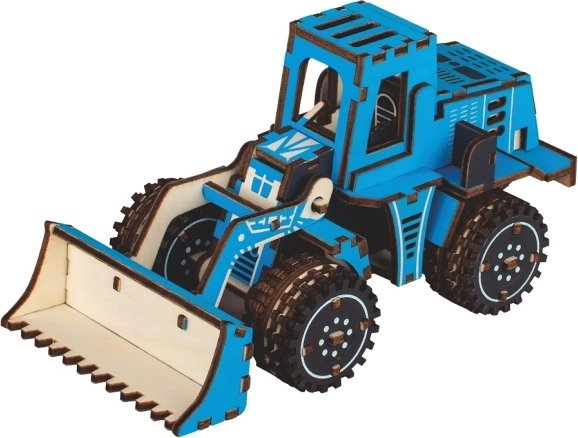 Lesena 3D sestavljanka Nakladač