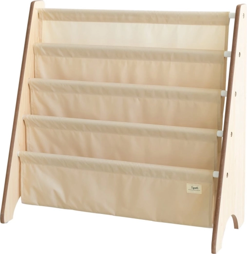 3 Sprouts stojalo za knjige recycled solid/beige