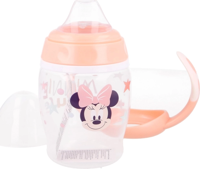 Skodelica z ročaji in silikonskim ustnikom Minnie 270ml
