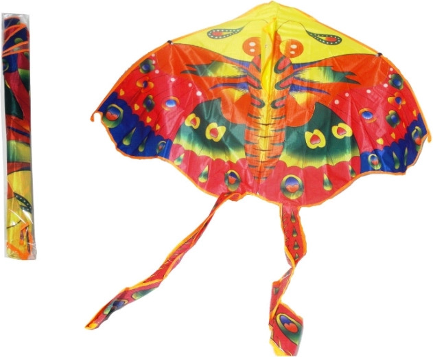 Barvit otroški zmaj z motivom žuželk