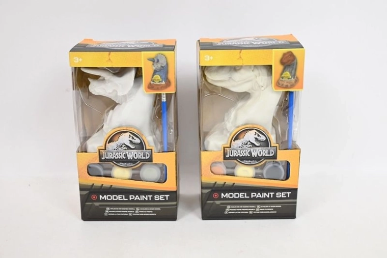Jurassic World creative dinosaur head painting set