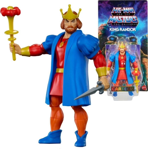 Masters of the Universe Origins – figurica King Randor z mečem in žezlom