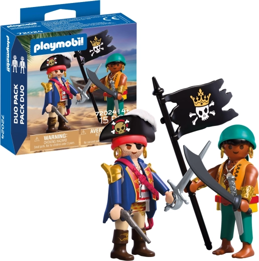 Playmobil Duo Pack – pirata z dodatki, komplet 15 delov