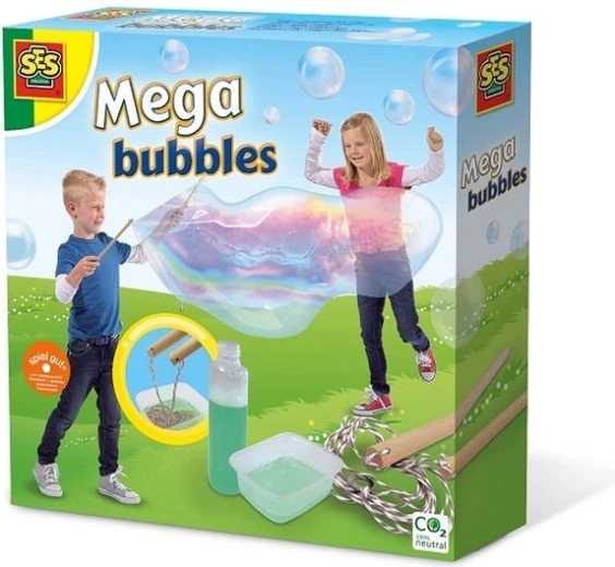 SES mega mehurčki – komplet za velikanske milne mehurčke