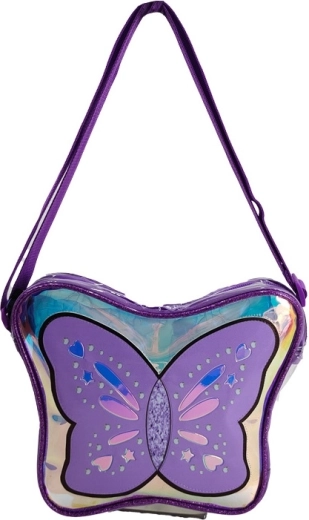 Otroška torbica za čez ramo z motivom metuljev 24 cm