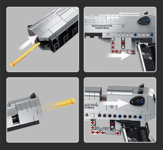 Block Gun Building Set, 360 Pieces