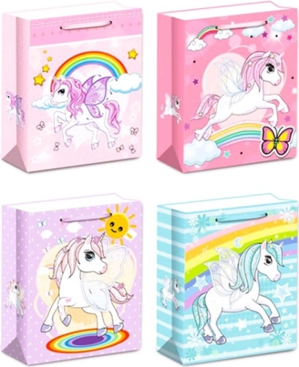 Darilna vrečka z samorogom, velikost S