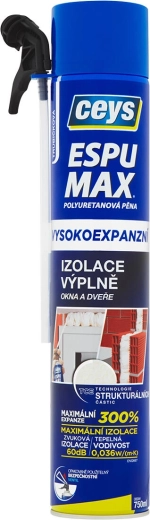 Montažna poliuretanska pena 750 ml, visokoekspanzijska CEYS