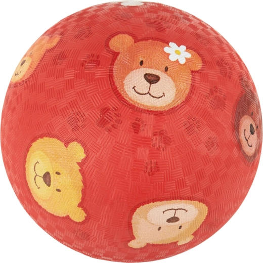 Sigikid gumijasta žoga za igro Medvedki 17 cm