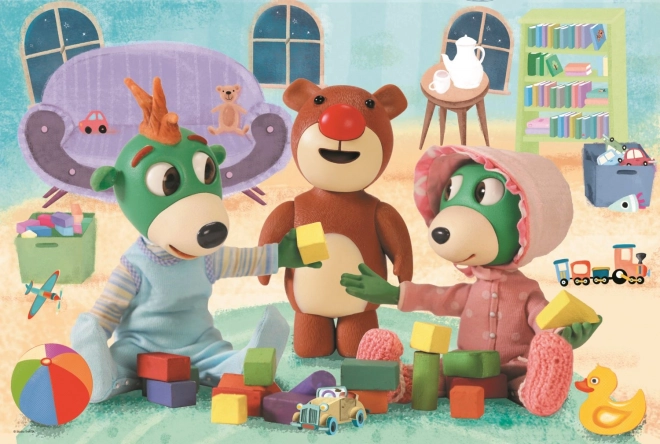 Sestavljanka Lahko noč TREFLÍCI maxi 24 kosov