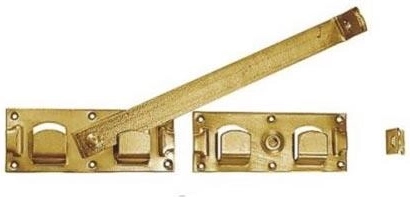 Zapah na vrtna vrata 440 × 70 × 180 mm