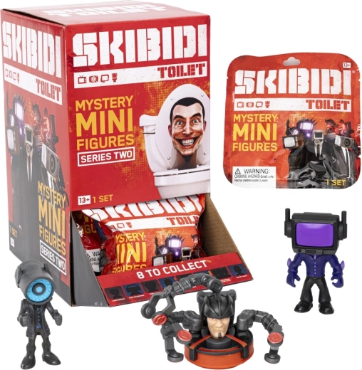 Skibidi Toilet skrivnostne minifigurice, serija 2
