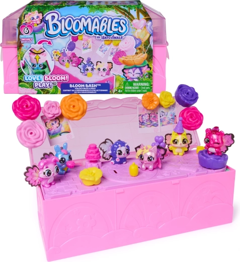 Hatchimals Bloomables Bloom Bash komplet 6 figuric z dodatki