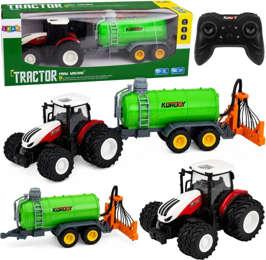Traktor na daljinsko vodenje s škropilnico 1:24