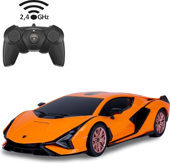 Jamara Lamborghini Sián FKP 37 RC-avtomobil 1:24 oranžen 2,4 GHz – 1 kos