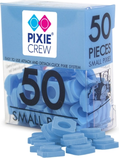 Pixie Crew mali silikonski piksli svetlo modri (cca 50 kosov)