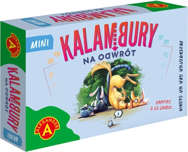 Kalamburi na glavo mini – žepna družabna zabavna igra
