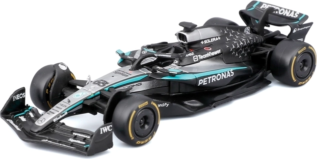 Model Bburago Formule 1 Mercedes-AMG Petronas W16 2025 George Russell 1:43