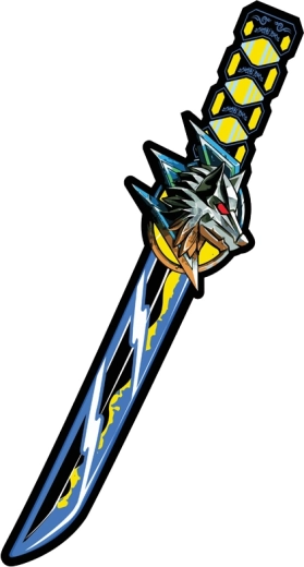 Pena meč samuraj – volk