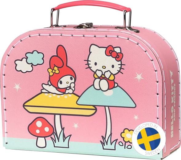 Otroški kovček Hello Kitty za shranjevanje igrač 20 cm