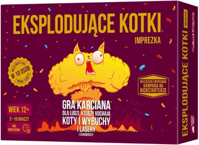 Igra Exploding Cats: (tiha različica)