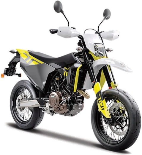 Motociklistični model Maisto Husqvarna 701 Supermoto 2023 1:12