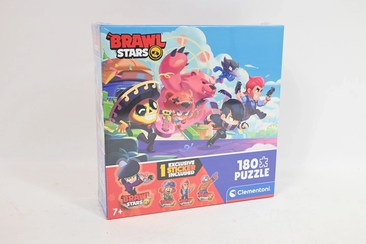 Clementoni otroške puzzle Brawl Stars 180 kosov v kvadratni škatli