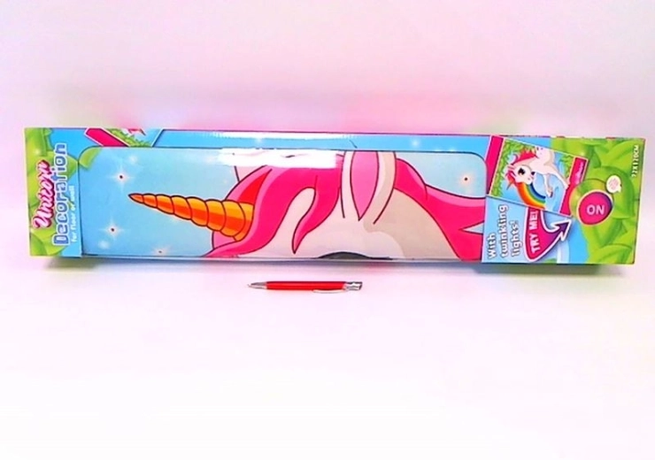 Otroška podloga z samorogom z LED lučkami 72 × 120 cm