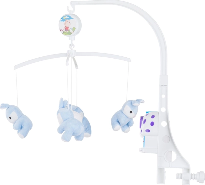 glasbeni viseči vrtiljak Modri zajčki CHIPOLINO