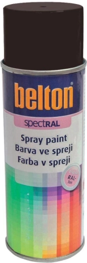 Razpršilo barva BELTON RAL 8017 čokoladno rjava 400 ml