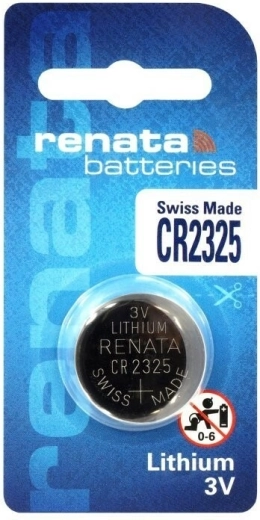 Renata CR2325 litijeva gumbna baterija 3 V, 190 mAh