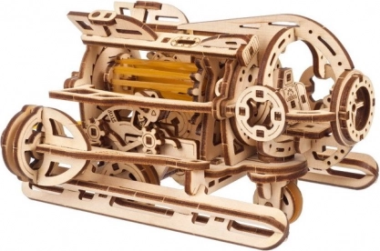 Lesena 3D mehanska sestavljanka Steampunk podmornica