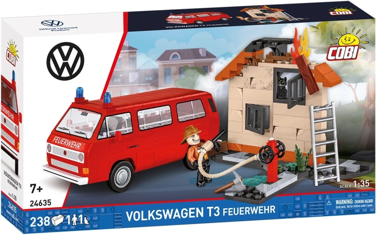 COBI Volkswagen T3 Firefighters 1:35 building set